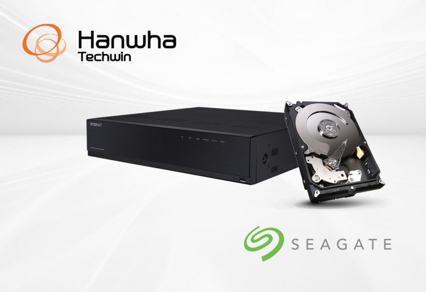 WISENET NVRS NOW SUPPORTED BY SEAGATE HARD DISK DRIVES